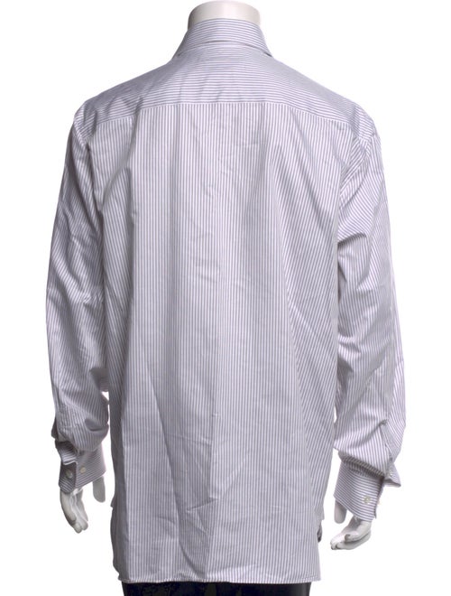 Giorgio Armani Striped Long Sleeve Shirt