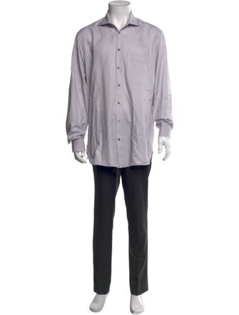 Giorgio Armani Striped Long Sleeve Shirt