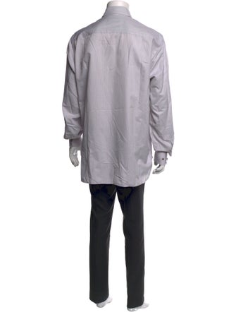 Giorgio Armani Striped Long Sleeve Shirt