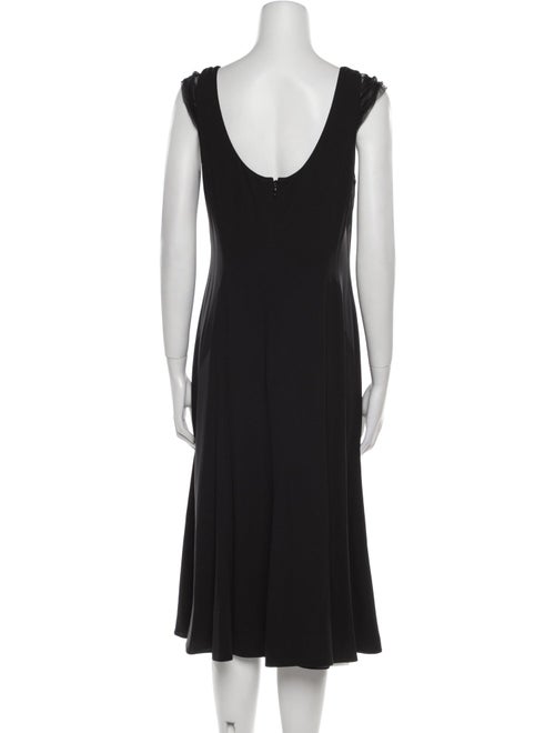 Giorgio Armani Wool Midi Length Dress