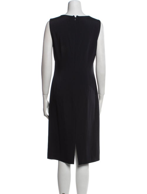 Giorgio Armani V-Neck Knee-Length Dress