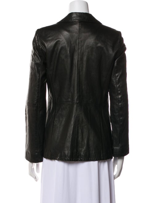 Giorgio Armani Leather Blazer