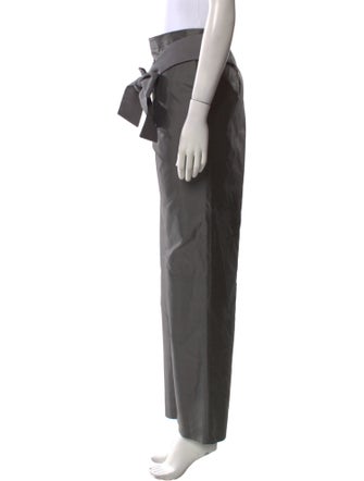 Giorgio Armani Silk Wide Leg Pants
