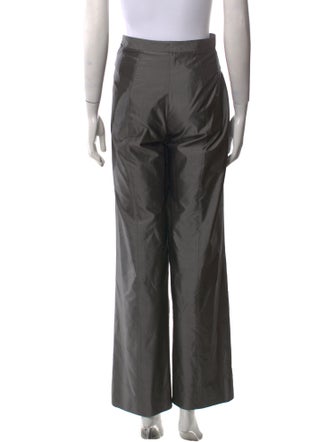 Giorgio Armani Silk Wide Leg Pants