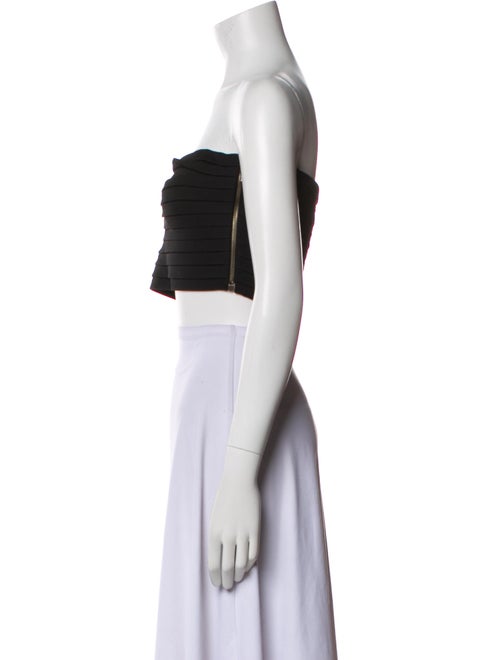 Giorgio Armani Strapless Crop Top
