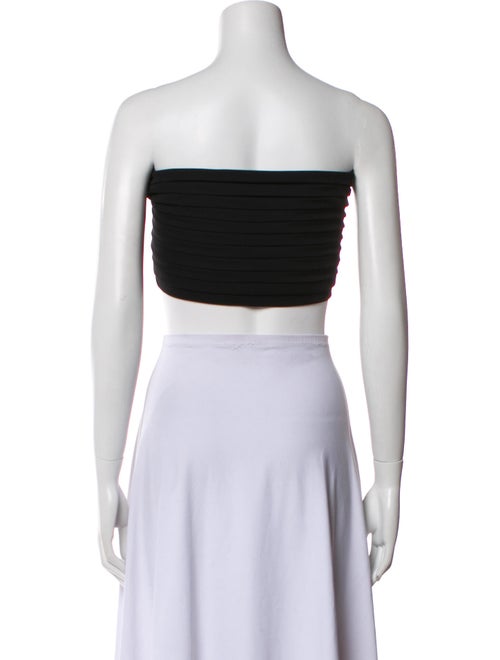 Giorgio Armani Strapless Crop Top