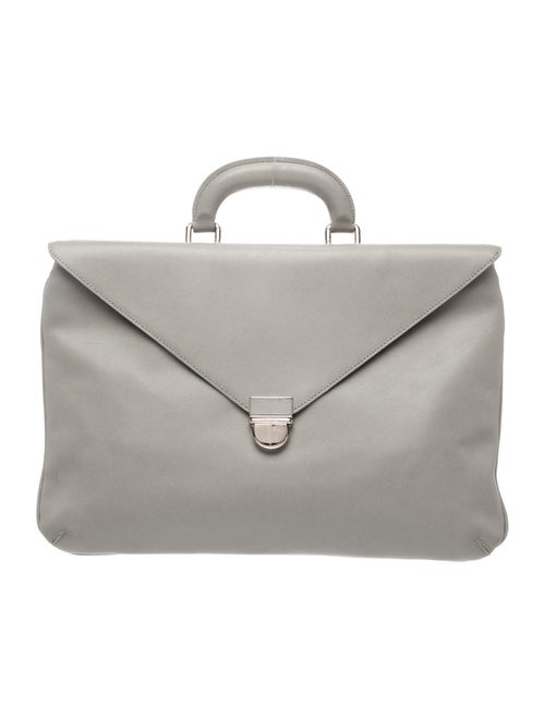 Giorgio Armani Saffiano Leather Briefcase