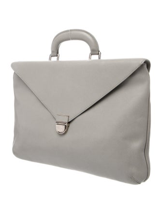 Giorgio Armani Saffiano Leather Briefcase