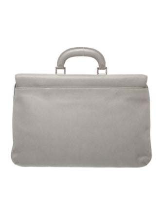 Giorgio Armani Saffiano Leather Briefcase
