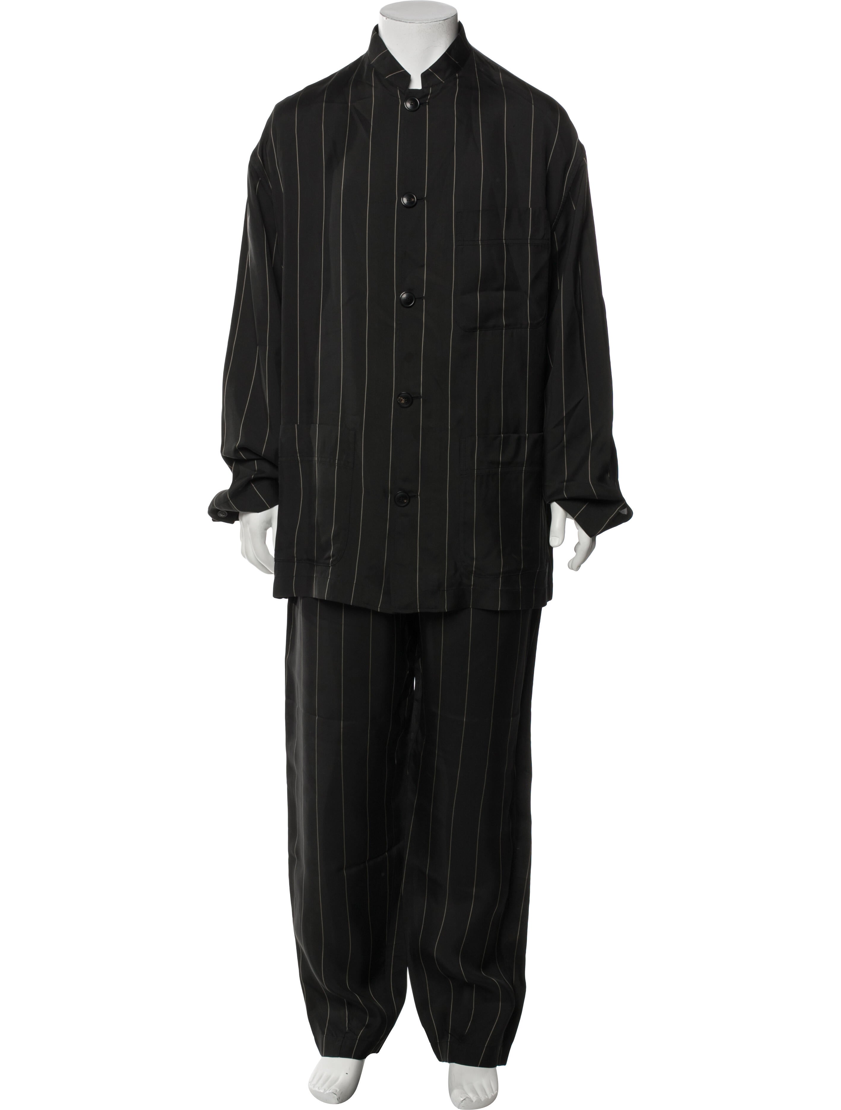 Giorgio Armani Striped Two-Piece Suit