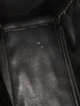 Giorgio Armani Ponyhair Top Handle Bag