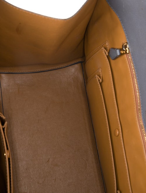 Giorgio Armani Leather Top Handle Bag