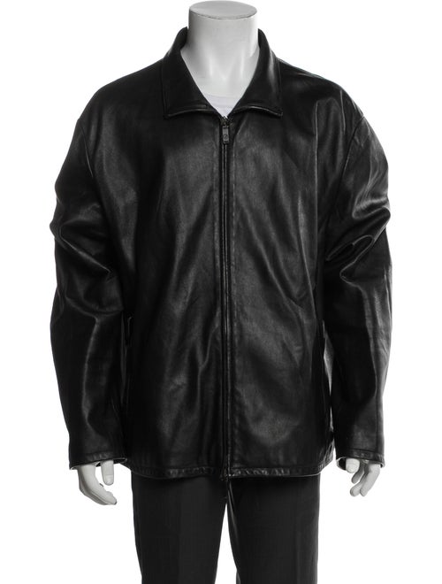 Giorgio Armani Lamb Leather Jacket
