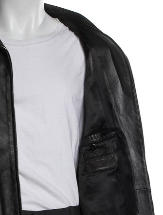 Giorgio Armani Lamb Leather Jacket