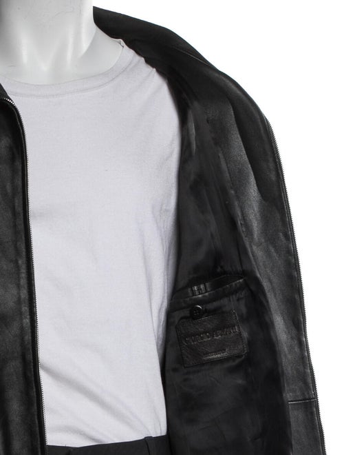 Giorgio Armani Lamb Leather Jacket