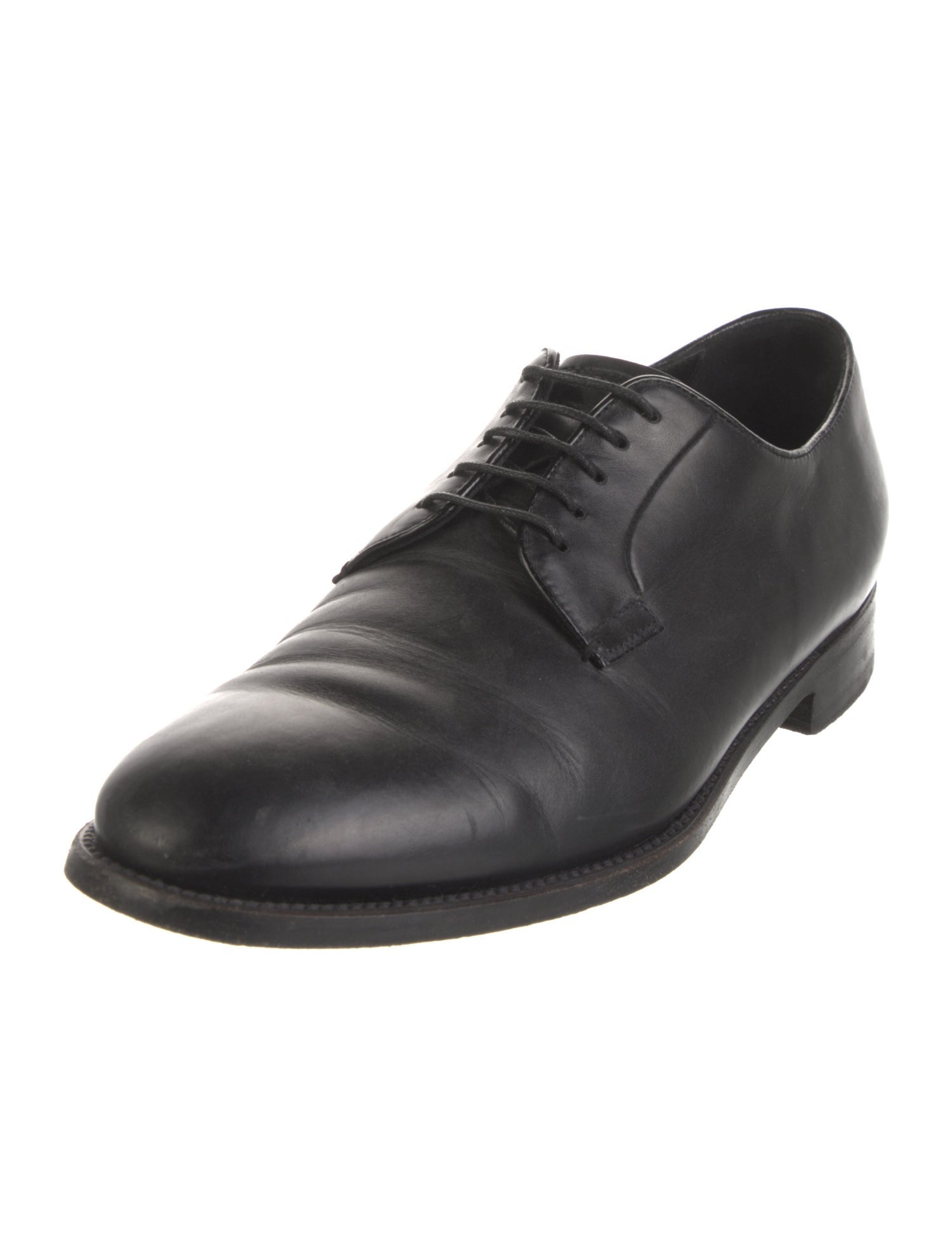 Giorgio Armani Leather Derby Shoes