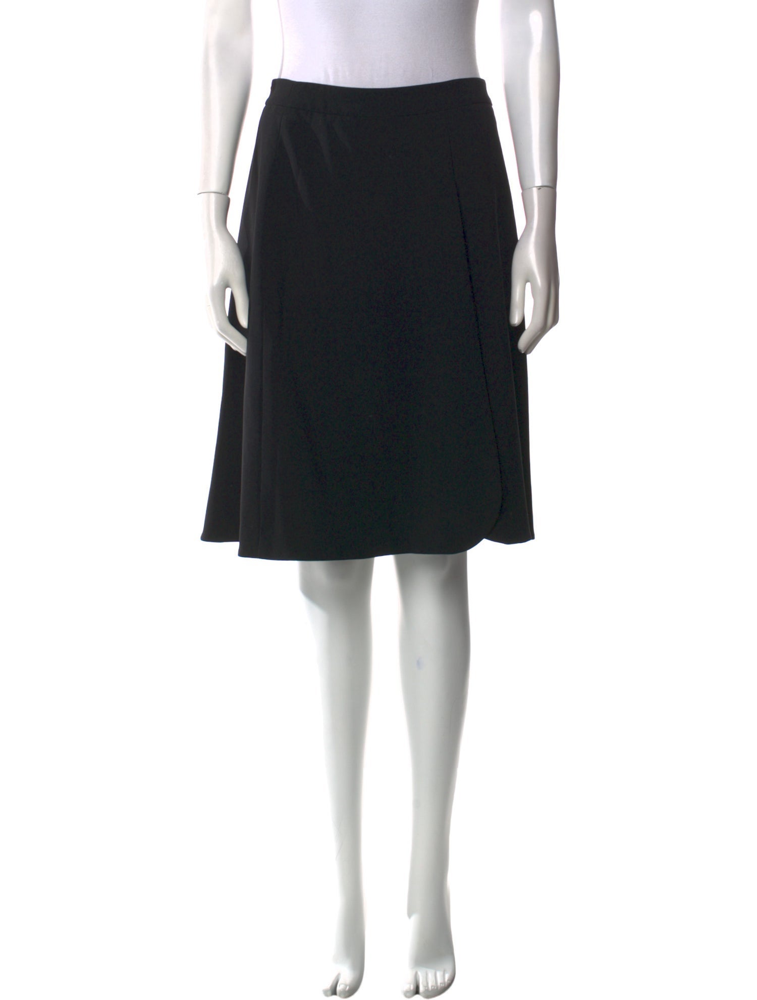 Giorgio Armani Linen Knee-Length Skirt