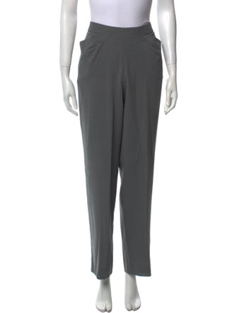 Giorgio Armani Wool Straight Leg Pants