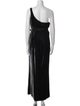 Giorgio Armani One-Shoulder Long Dress