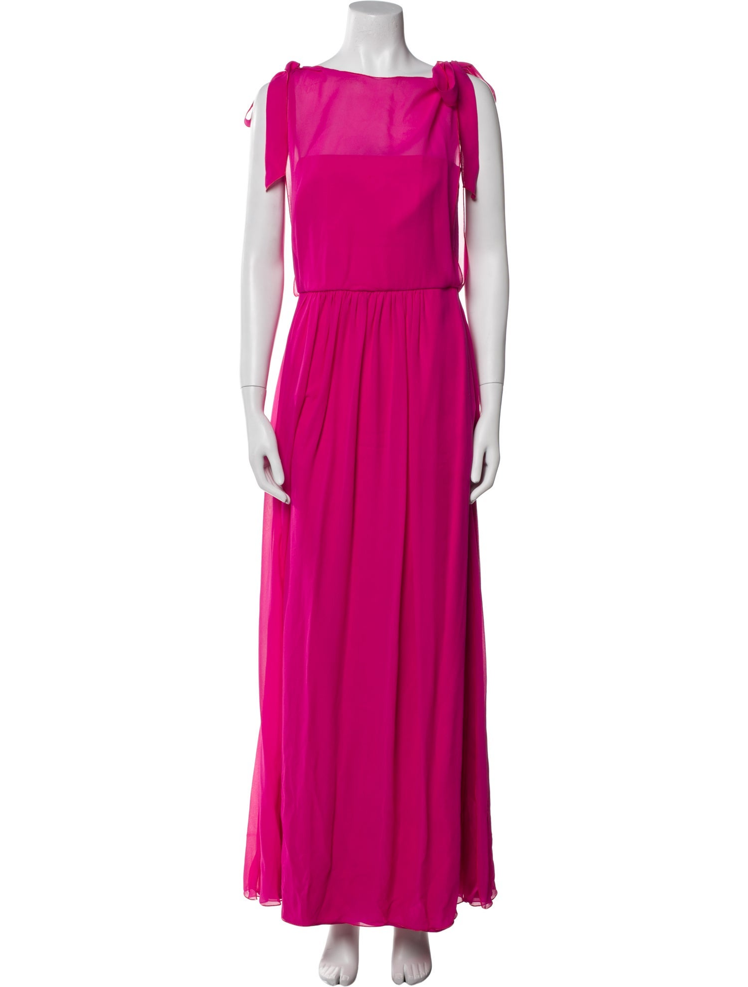Giorgio Armani Silk Long Dress