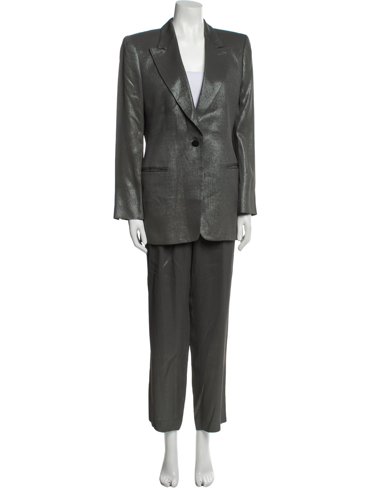 Giorgio Armani Printed Pantsuit