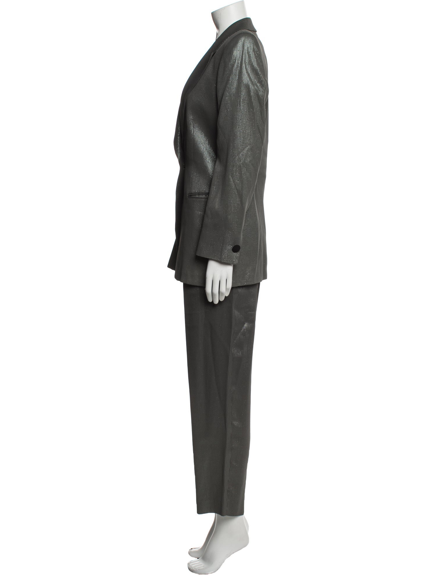 Giorgio Armani Printed Pantsuit