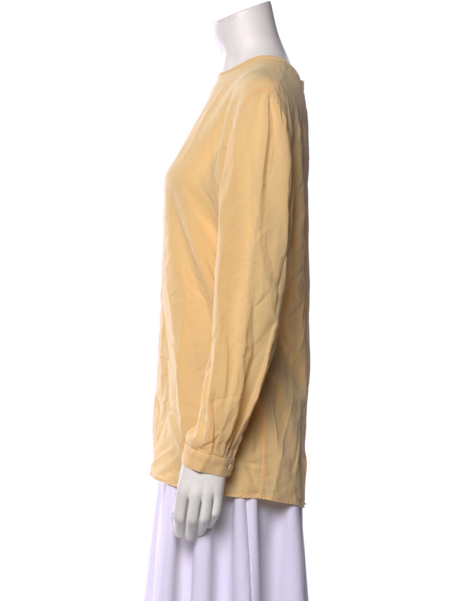 Giorgio Armani Crew Neck Long Sleeve Top