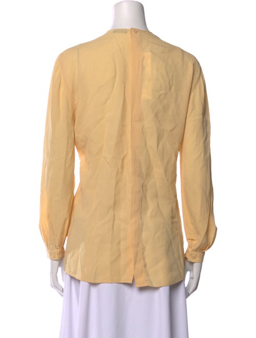 Giorgio Armani Crew Neck Long Sleeve Top