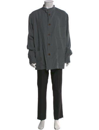 Giorgio Armani Linen Long Sleeve Shirt