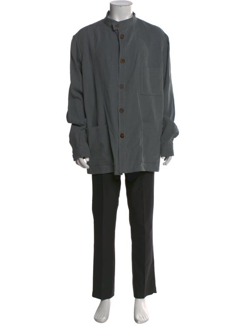 Giorgio Armani Linen Long Sleeve Shirt