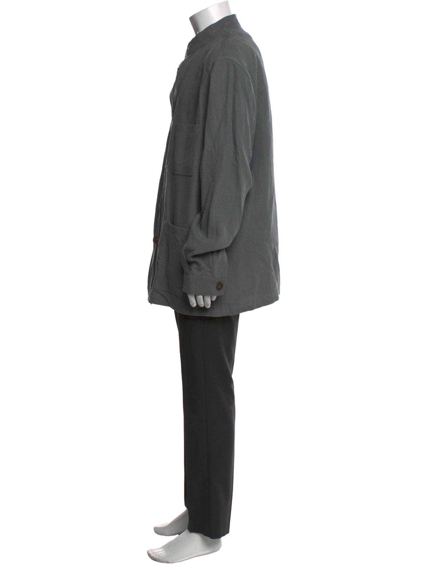 Giorgio Armani Linen Long Sleeve Shirt