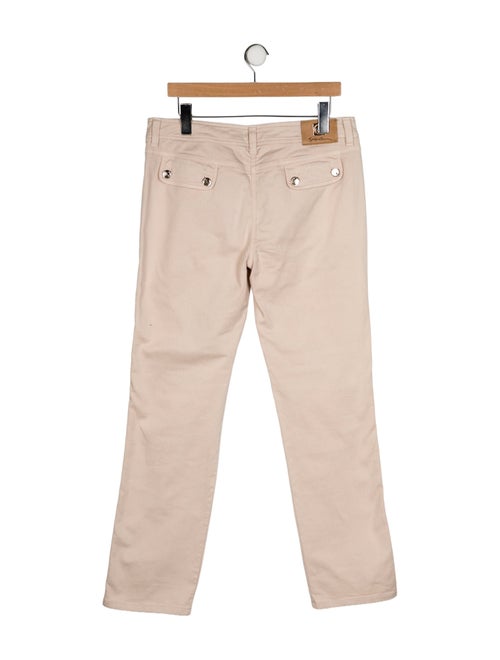 Giorgio Armani Mid-Rise Straight Leg Jeans