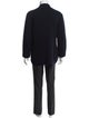 Giorgio Armani Virgin Wool Mock Neck Cardigan