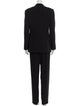 Giorgio Armani Virgin Wool Printed Pantsuit