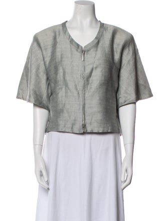 Giorgio Armani Linen Evening Jacket