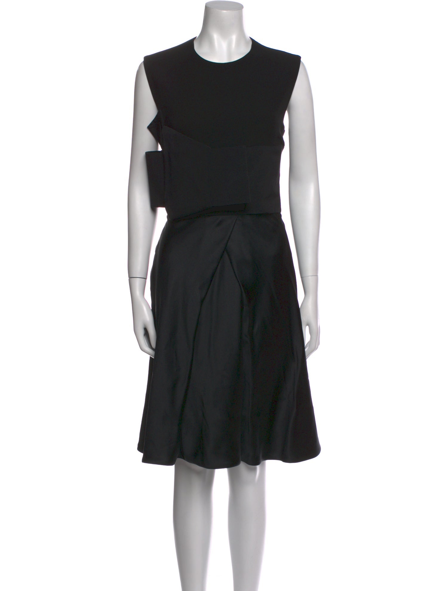 Giorgio Armani Silk Knee-Length Dress