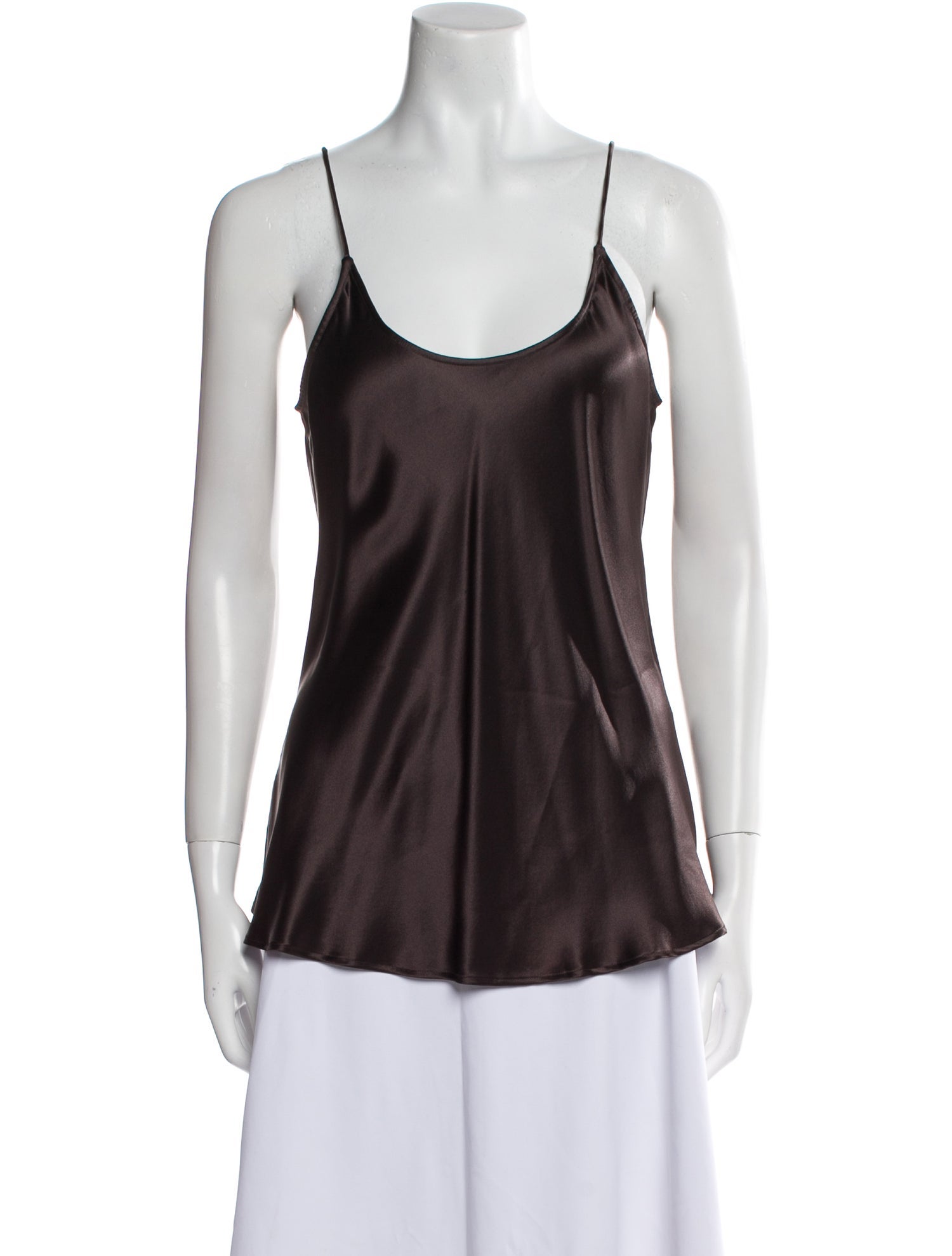 Giorgio Armani Silk Scoop Neck Top w/ Tags