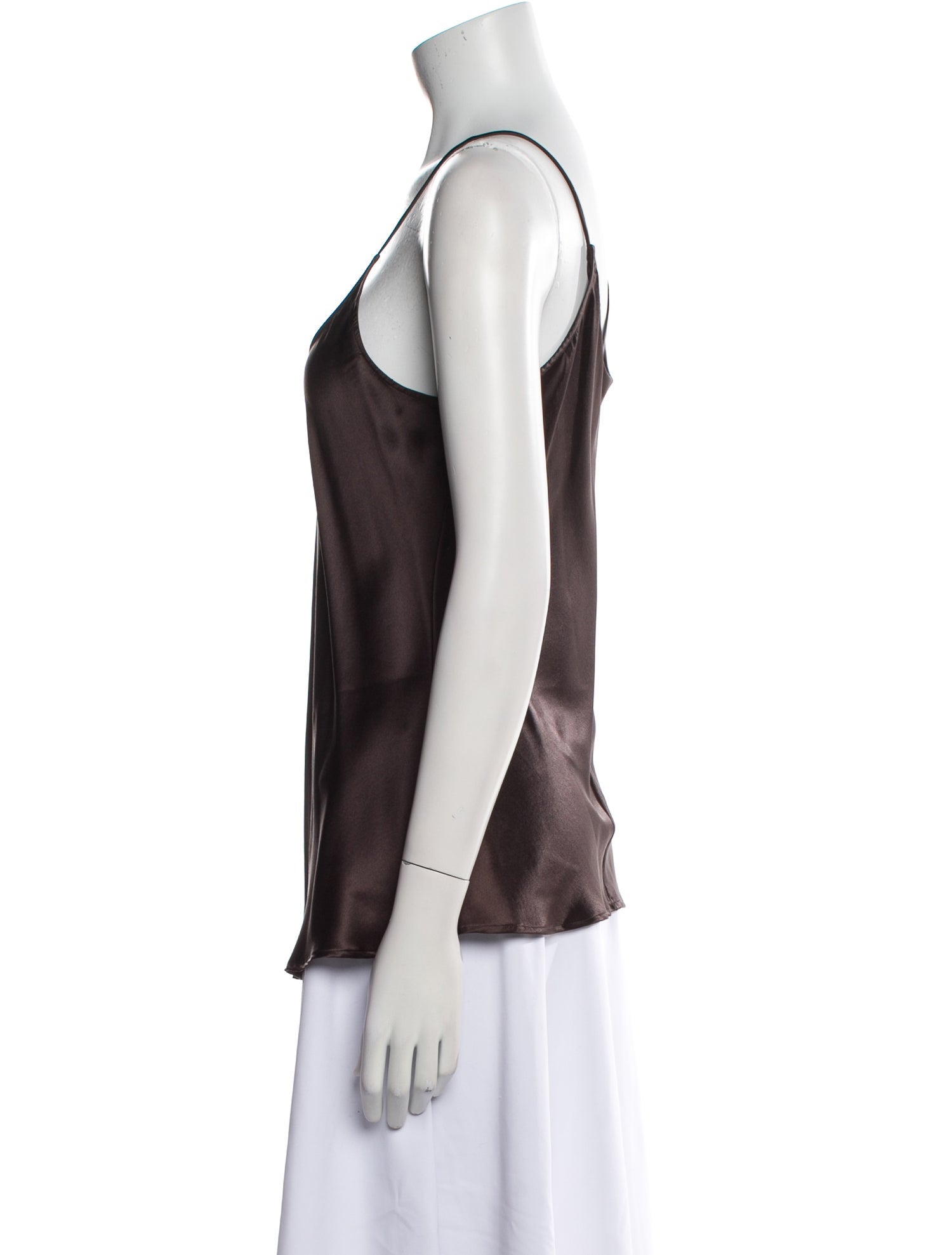 Giorgio Armani Silk Scoop Neck Top w/ Tags