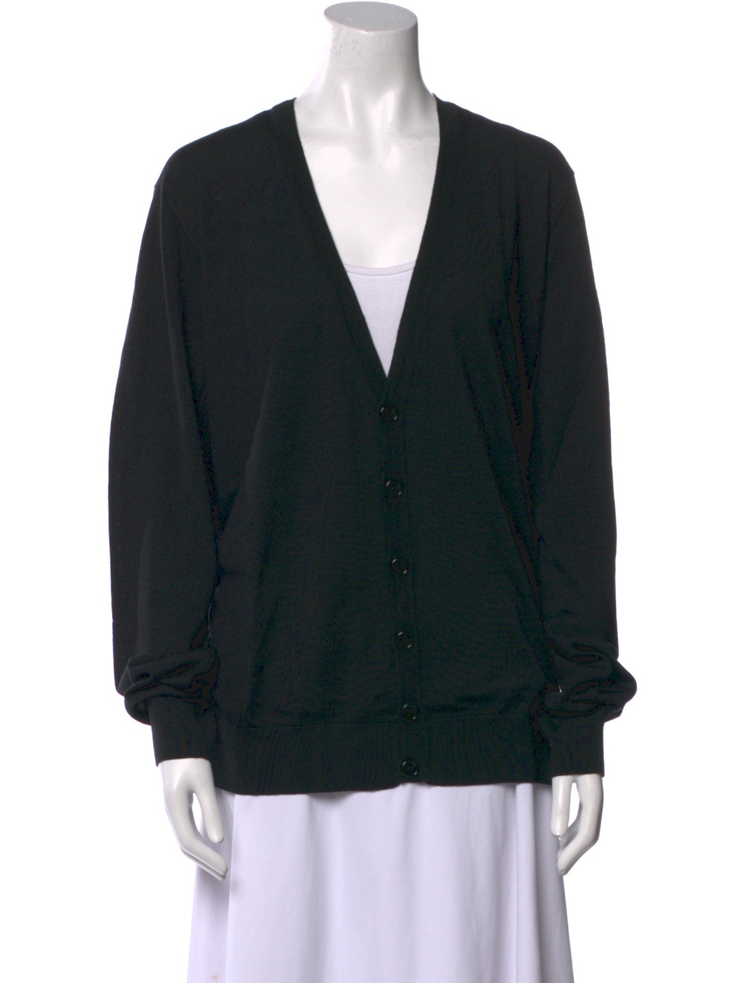 Giorgio Armani Virgin Wool V-Neck Sweater w/ Tags