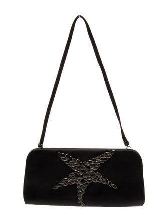 Giorgio Armani Satin Top Handle Bag