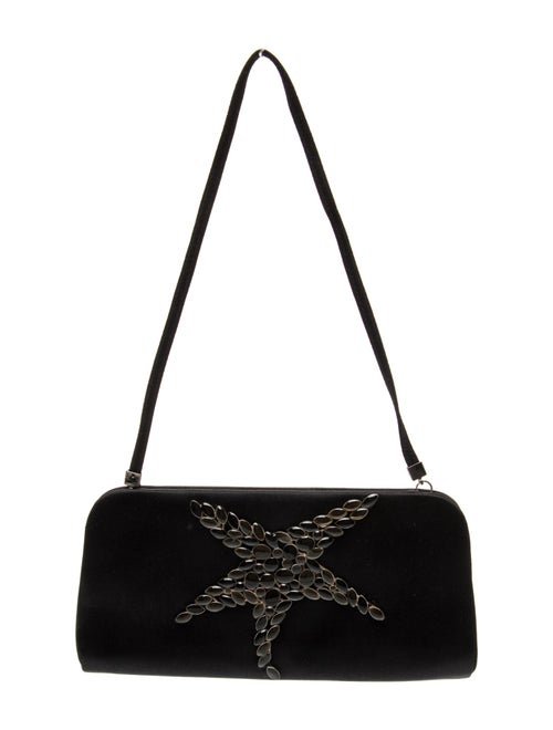 Giorgio Armani Satin Top Handle Bag