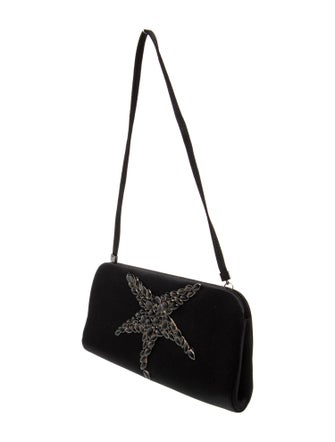 Giorgio Armani Satin Top Handle Bag