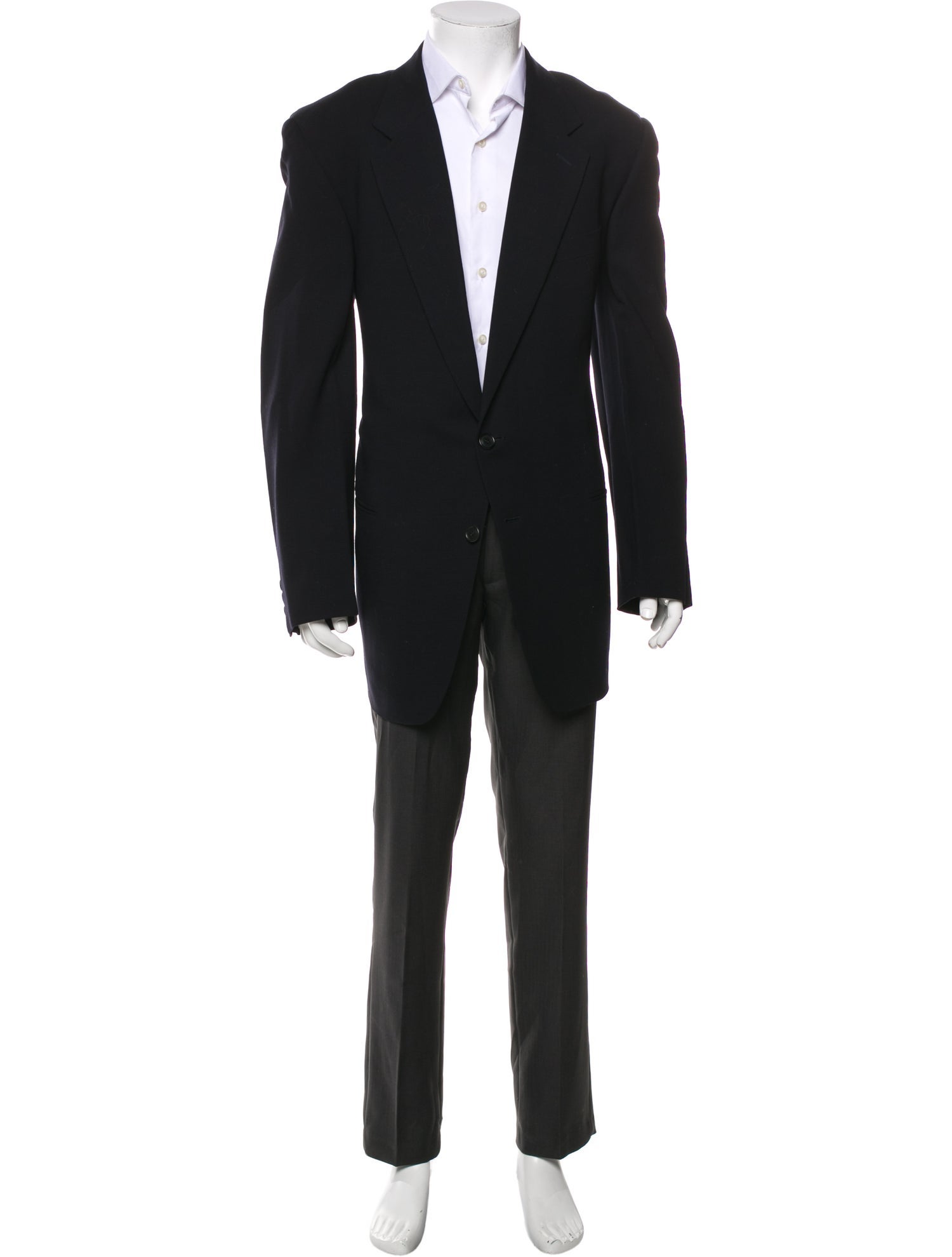 Giorgio Armani Wool Overcoat