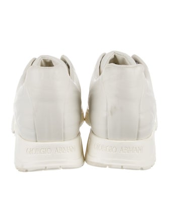 Giorgio Armani Leather Sneakers