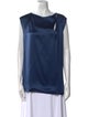Giorgio Armani Scoop Neck Sleeveless Blouse