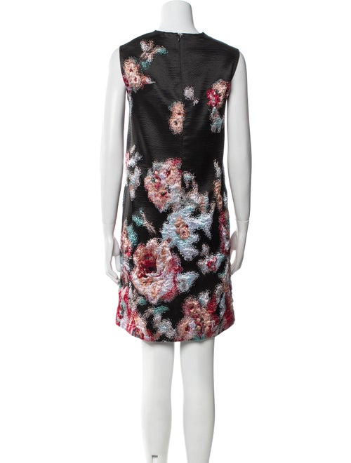 Giorgio Armani Floral Print Knee-Length Dress
