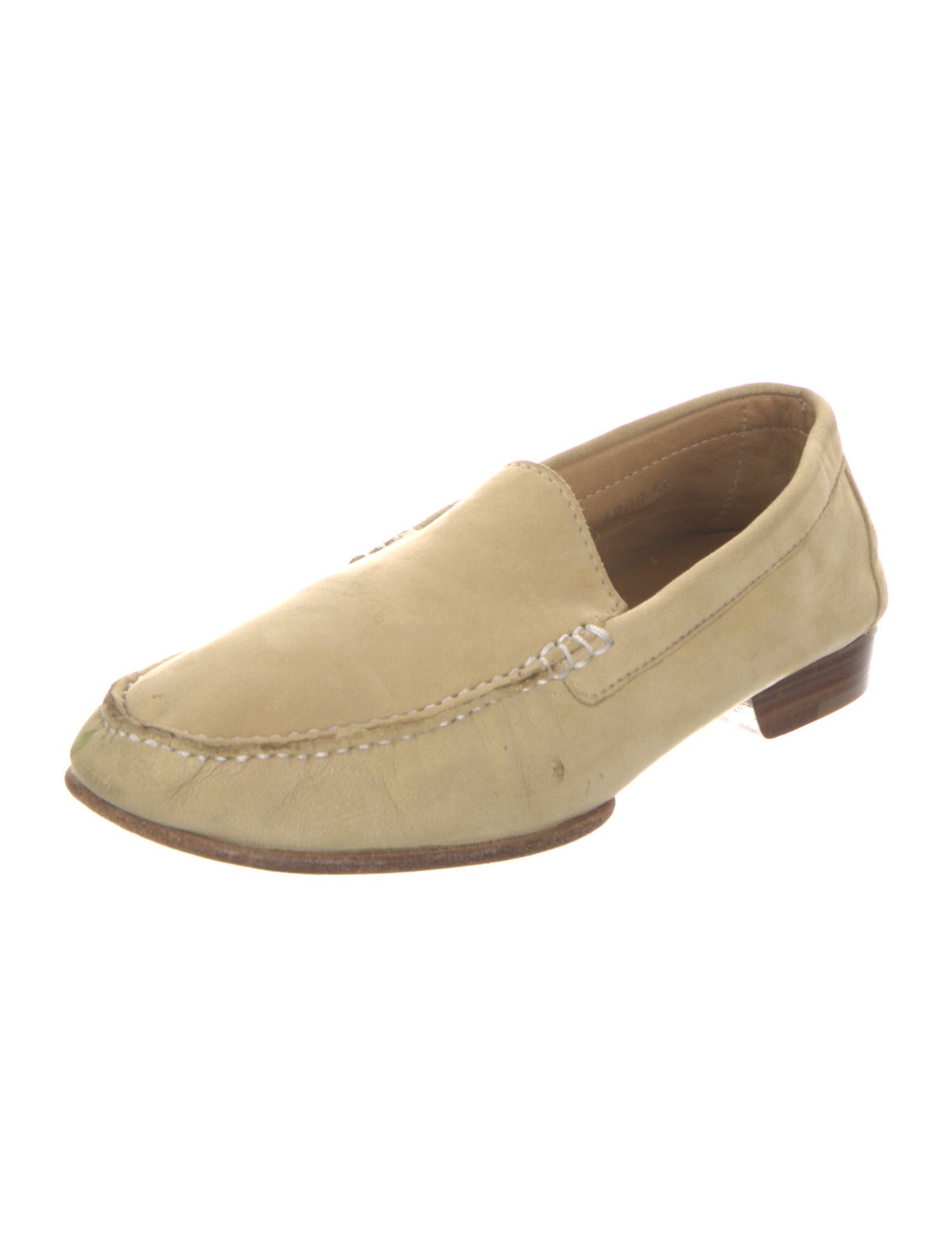 Giorgio Armani Suede Dress Loafers