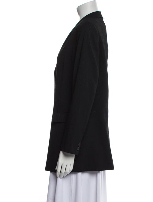 Giorgio Armani Virgin Wool Striped Blazer