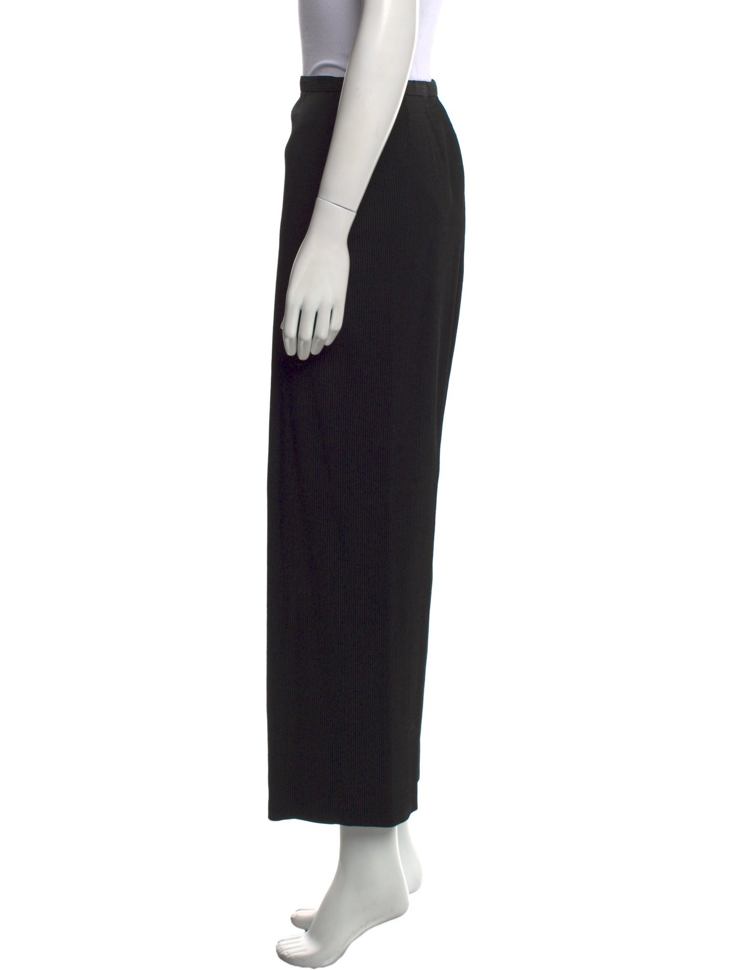 Giorgio Armani Virgin Wool Wide Leg Pants