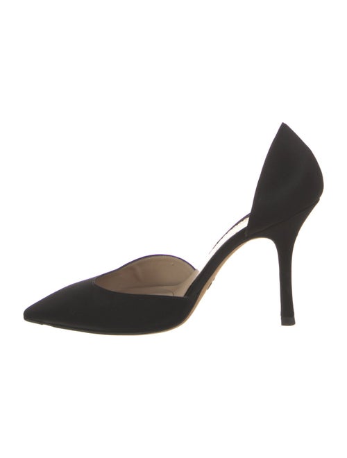 Giorgio Armani Satin D'Orsay Pumps